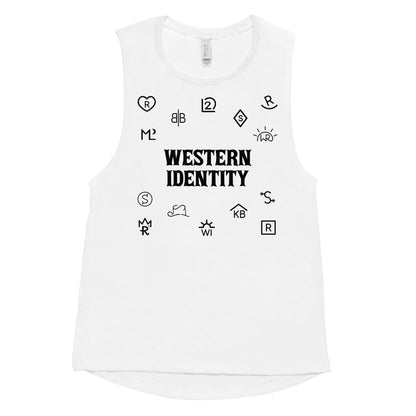 Western Identity Muscle Tank